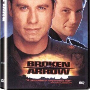 Broken Arrow DVD John Travolta Christian Slater 1996 Action Thriller
